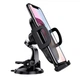 Автотримач для телефона BOROFONE BH37 Route push type suction cup car holder Black (6931474738486) - изображение 5