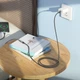 Кабель HOCO U107 Type-C Male to Type-C Female USB2.0 extension cable(L=1.2m) Black (6931474789990) - зображення 7