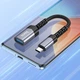 Кабель-перехідник HOCO UA24 Type-C male to USB female 3.0 converter Metal Gray (6942007608848) - изображение 8
