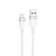 Кабель HOCO X109 Energy silicone charging data cable Micro(L=1M) White (6942007636230) - изображение 1