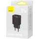 Мережевий зарядний пристрій Baseus Compact Charger 2U 10.5W EU Black (CCXJ010201) - изображение 2