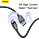 Кабель Baseus Superior Series Fast Charging Data Cable USB to Type-C 100W 1m Cluster Black (P10320102114-00) - изображение 12