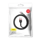 Кабель Baseus Cafule Cable USB For Type-C 3A 0.5m Red+Black (CATKLF-A91) - изображение 2