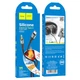 Аудіокабель HOCO UPA22 Type-C silicone digital audio conversion cable Black (6931474769497) - зображення 2