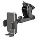 Автотримач для телефону HOCO CA95 Polaris push-type telescopic suction cup car holder Black (6931474758514) - зображення 3