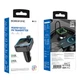 АЗП з FM-модулятором BOROFONE BC53 Highway PD20W+QC3.0 car BT FM transmitter 18W Black (6941991108457) - изображение 2