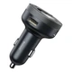 АЗП з FM-модулятором Baseus Enjoy Car Wireless MP3 Charger (Wireless 5.0+5V/3.4A) Black (CCLH-01) - зображення 3