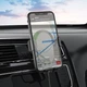 Автотримач для телефона з БЗП HOCO CA105 Guide three-axis linkage wireless charging car holder Black (6931474762443) - изображение 5