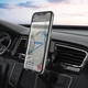Автотримач для телефона з БЗП HOCO CA105 Guide three-axis linkage wireless charging car holder Black (6931474762443) - изображение 6
