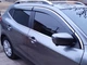Хромированные ветровики Niken Luxury (4 шт) для Nissan Qashqai 2014-2021 гг. - изображение 3