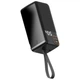 Повербанк 50000mAh 22.5W Remzona Extrinity 50X с быстрой зарядкой PD Quick Charge 3.0 Fast Charge мощный большой УМБ для телефона айфона роутера 9 в 12 v планшета хороший LED дисплей портативный фонарик + кабель USB-A USB-C - изображение 7