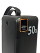 Повербанк 50000mAh 22.5W Remzona Extrinity 50X с быстрой зарядкой PD Quick Charge 3.0 Fast Charge мощный большой УМБ для телефона айфона роутера 9 в 12 v планшета хороший LED дисплей портативный фонарик + кабель USB-A USB-C - изображение 14