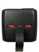 Повербанк 50000mAh 22.5W Remzona Extrinity 50X с быстрой зарядкой PD Quick Charge 3.0 Fast Charge мощный большой УМБ для телефона айфона роутера 9 в 12 v планшета хороший LED дисплей портативный фонарик + кабель USB-A USB-C - изображение 9