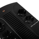 Джерело безперебійного живлення LogicPower 650VA-PS, Lin.int., AVR, 4 x евро, пластик (LP2415) - зображення 4