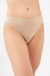 Труси бразиліана безшовні Giulia BRASILIAN BRIEFS Beige-naturale базова жіноча білизна - зображення 2