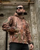 Маскировочная куртка Softshell Silver Knight Wood ветро- и влагозащитная с вентиляцией XXL - изображение 4