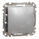 Выключатель Schneider Electric SDD113101 Sedna Design & Elements 1-клавишный алюминий - изображение 1