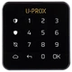 Сенсорная клавиатура U-Prox Keypad G1 Black беспроводная для 1 группы - изображение 1