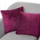 Подушка декоративна "VELOUR" Бордова, 50x70 - зображення 5