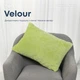 Подушка декоративна 50×70 VELOUR ТЕП салатова, велюр, м’яка, антиалергенна (3-00435_10055) - зображення 1