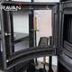 Чавунна піч камін Ravan Deluxe 14 кВт на дровах - зображення 8