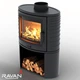 Чавунна піч камін Ravan Deluxe 14 кВт на дровах - зображення 12