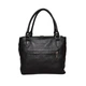 Сумка женская из натуральной кожи средняя ARTiS Bags 1751 703 Черная - изображение 3