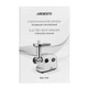 М'ясорубка ARDESTO MGA-1735R 1600Вт продуктивність 1.6кг/хв Білий - зображення 7