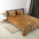 Покрывало ТЕП "VELOUR" Кофейное/Ромб прямой, 240x260 - изображение 3