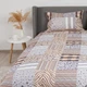 Покрывало плед ТЕП PROVENCE Сафари 150×210 см полуторное, стеганое, микрофибра, мягкое, 2 наволочки 50×70 см, комплект 100 г/м² - изображение 5