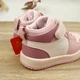 Демисезонные хайтопы для девочки Apawwa (GQ117 pink) Размер 22, 14 см - изображение 8