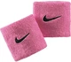 Напульсники Nike SWOOSH WRISTBANDS 2 PK розовые унисекс для спорта поглощают влагу и защищают запястья - изображение 1