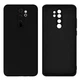 Чехол Fiji Full Soft Premium для Xiaomi Redmi Note 8 Pro силикон бампер Black - изображение 1
