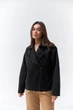Куртка косуха з пальтової тканини Wear me M Чорний (13_25_74_10501) - изображение 2