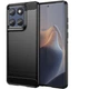 Чехол - накладка Carbon для Motorola Edge 60 Pro black - изображение 1