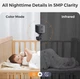 Мини wifi камера для видеонаблюдения Besder MG5-5MP Full HD 1080P (2400mAh, 128Gb) Full HD - изображение 7