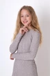 Сукня для дівчинки Mevis 5573-03 ангора трикотаж бежевий 158 - изображение 2