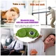 Маска для сна креативная 3D SAD FROG Green - изображение 6