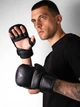 Перчатки для MMA спаринговые (крабы) ZTTY для смешанных единоборств (черные, XL 80+ кг ) - изображение 11