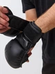 Перчатки для MMA спаринговые (крабы) ZTTY для смешанных единоборств (черные, L 70-100 кг ) - изображение 7
