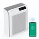 Очиститель воздуха 36 м² evoair evoair HOMI P300, Wi-Fi, производительностью 300 м³/ч, фильтром True HEPA H13, УФ-лампой и ионизацией, автоматический режим, 6 скоростей - изображение 2