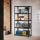 Стелаж металевий ModernHome by Multistore G9040B 180 x 90 x 40 см Чорний (5905817006670) - зображення 9