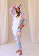 Женская кигуруми пижама взрослая и подростковая Kigurumi Единорог Звездный Фиолетовый M 155-165 см (1002) - изображение 1
