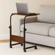 Stolik pod laptopa ModernHome by Multistore z kółkami Ciemny brąz ( PJJCT0135-60D) - obraz 8