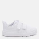 Детские кеды для мальчика Puma Courtflex V3 V PS 39764202 28 White-White-Silver Mist (4067979524308) - изображение 1