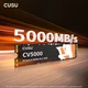 Твердотельный накопитель ssd 512Gb, cusu cv5000, pci-e 4.0 x4, m.2 2280, 3d tlc, 5000/3000 МБ/с (ks2g2512ds) - изображение 2