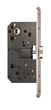Врезной межкомнатный замок WC SIBA 10590/P-50 мм, матовый никель (10590/P SN) - изображение 1