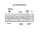 Клавіатура OfficePro SK1550 White (SK1550W) - изображение 6
