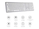 Клавіатура OfficePro SK1550 White (SK1550W) - изображение 10