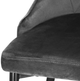 Krzesło Springos HF0031 Ciemnoszare (5907719475660) - obraz 6